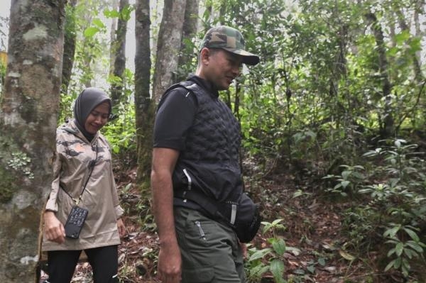 Musa Rajekshah Ajak Wisatawan Jajal Trekking di Wisata Ilmiah Aek Nauli